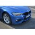 Накладка сплиттер на передний бампер на BMW 3 F30 / F31 M-Sport